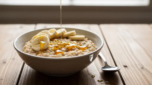 Oatmeal Pisang Madu/Gemini AI