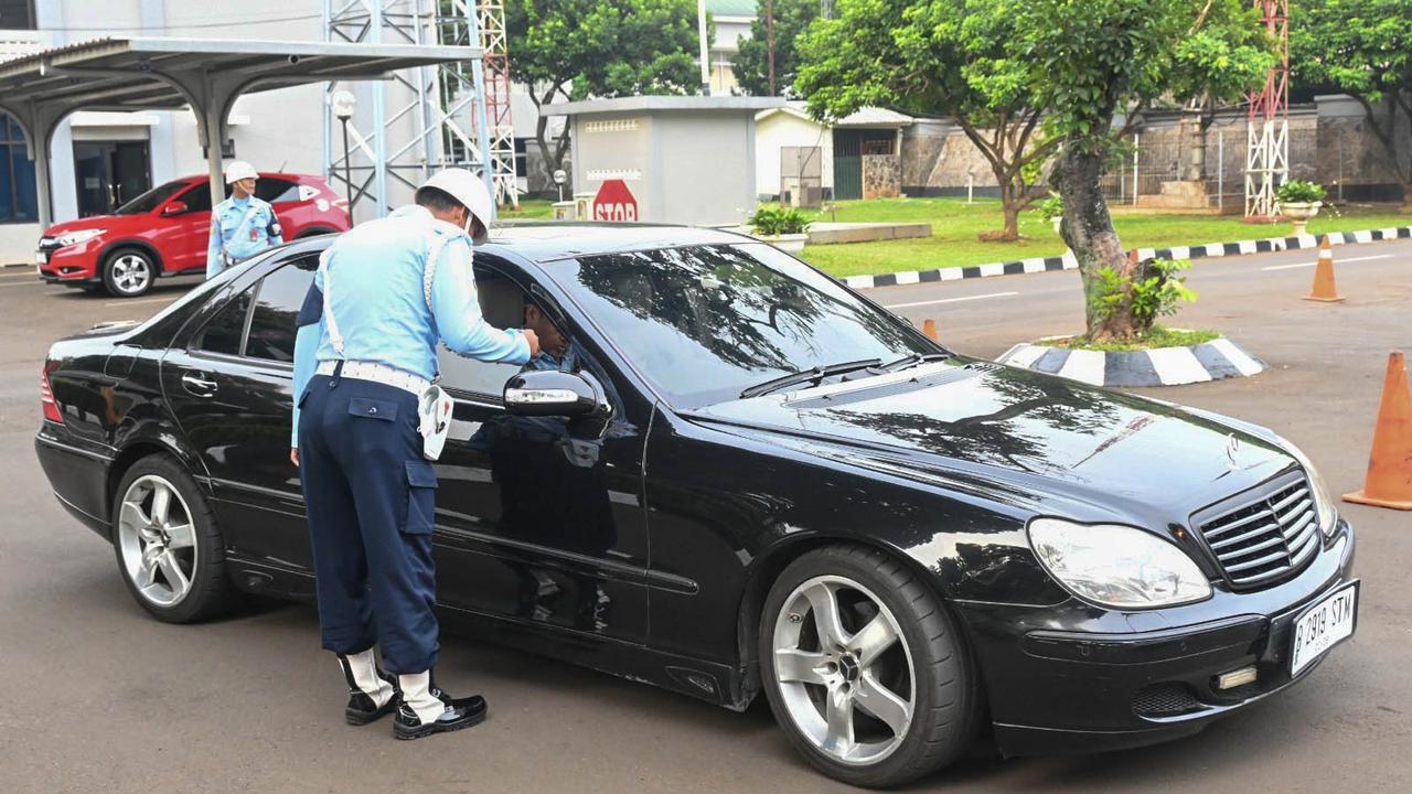 FOTO:  Tegakkan Ketertiban, Pomau Koopsudnas Gelar Operasi Gaktib