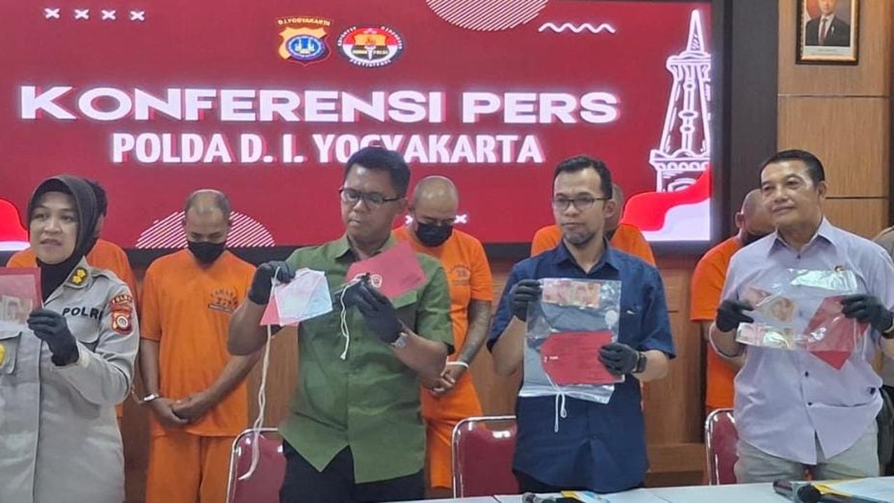 Sindikat Pengedar Uang Palsu di Yogyakarta Ditangkap, Otak Pelaku Pria Asal Jakarta Masih Buron