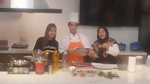 Usaha Meningkatkan Konsumsi Ikan yang Bisa Mendukung Ketahanan Pangan Lewat Kelas Memasak