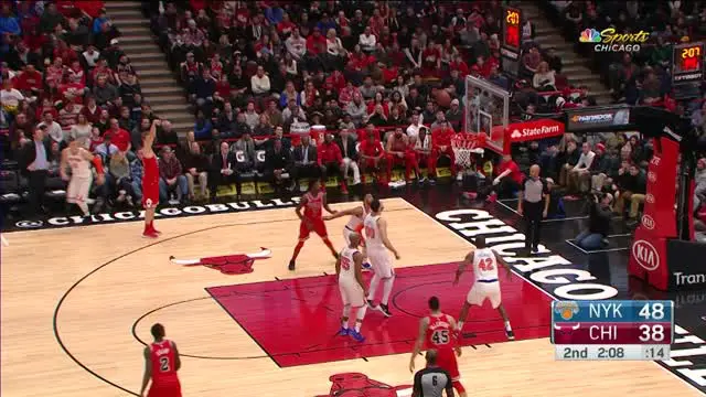 VIDEO : GAME RECAP NBA 2017-2018, Bulls 92 vs Knicks 87