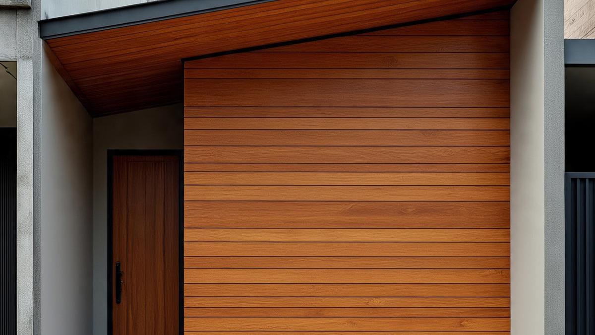 7 Rumah Sederhana 1 Air Aksen Kayu, Solusi Hunian Impian Modern di Lahan Terbatas