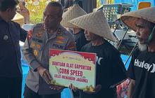 Polda Jabar Salurkan Bantuan Alsintan, Petani Garut Panen 7 Ton Jagung dari 1,4 Hektare Lahan!