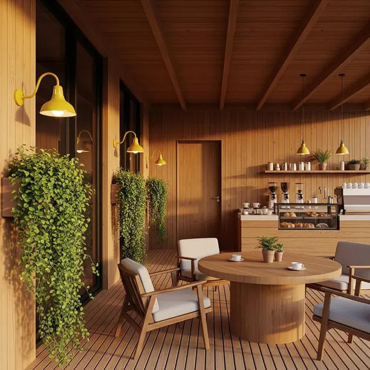 10 Model Teras Rumah Modern Cocok untuk Warung Kopi Kekinian di 2025, Estetik dan Hemat Biaya