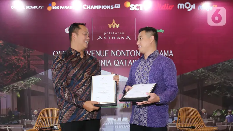 Kerjasama Nobar Piala Dunia Qatar 2022 di Pelataran Asthana