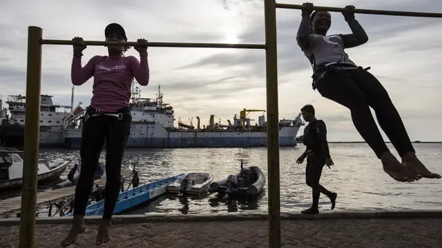 FOTO: Pelatnas Layar Geber Persiapan Asian Games 2018 di Laut Jakarta