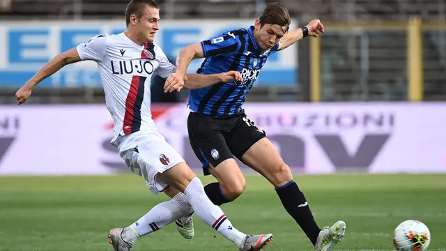 Kalahkan Bologna, Atalanta Salip Posisi Inter Milan