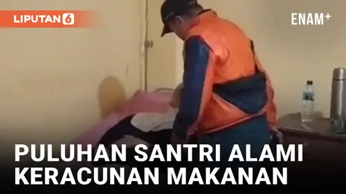 VIDEO: Puluhan Santri di Bandung Barat Dilarikan ke Rumah Sakit Akibat Diduga Keracunan Makanan