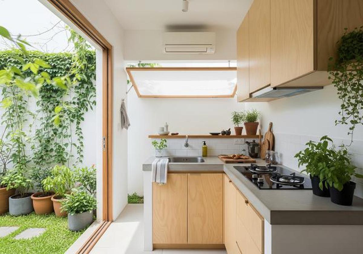 7 Ide Dapur Semi Outdoor Anti Pengap untuk Rumah Tipe 36, Nyaman dan Fungsional