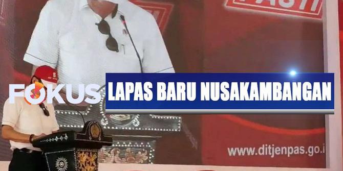 Menkumham Resmikan Lapas Baru Berteknologi Tinggi di Nusakambangan