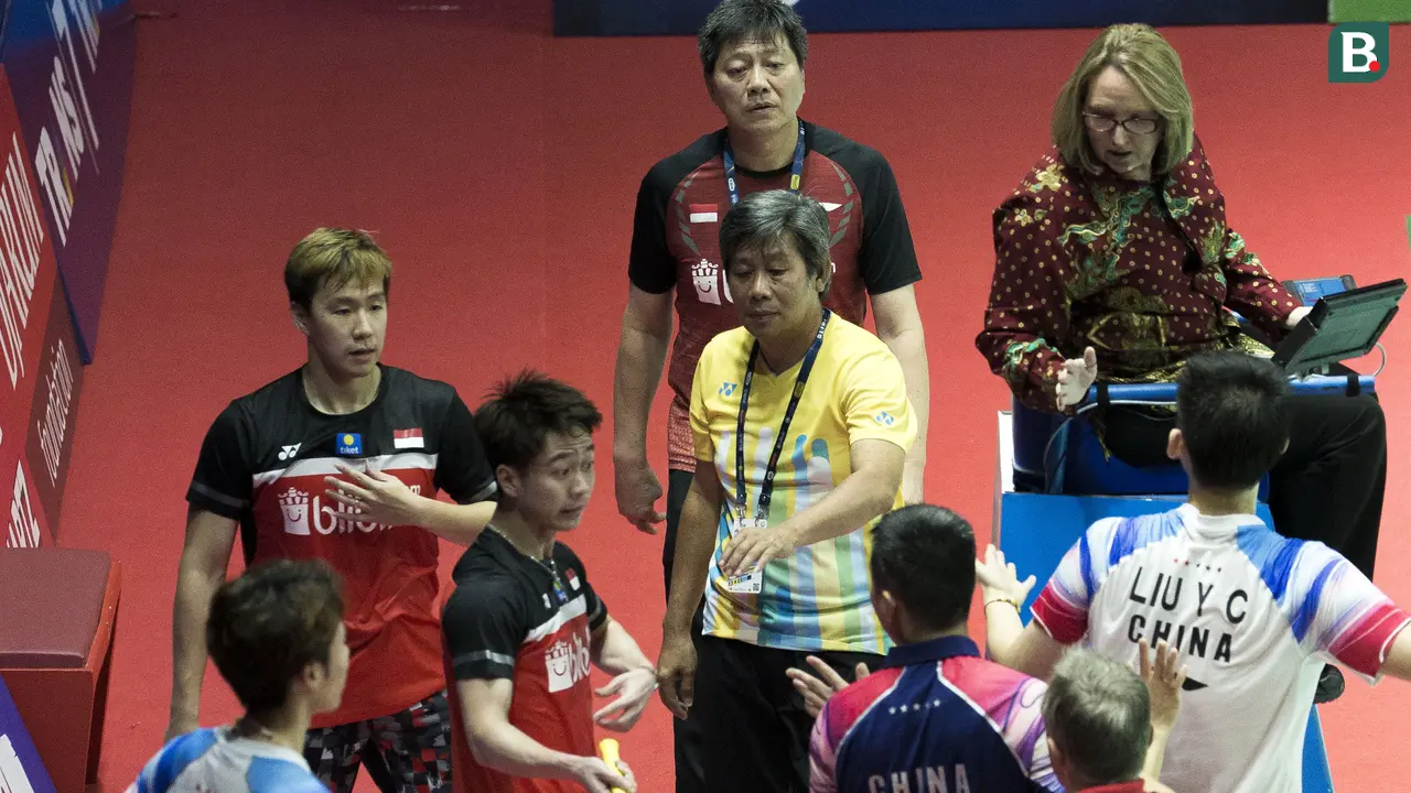 Kevin Sanjaya Emosi di Indonesia Open 2019