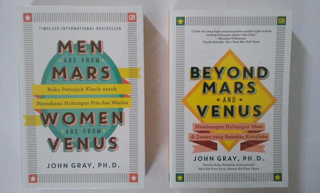 Dua buku karya John Gray yang keren./Copyright Vemale/Endah