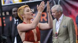 Aktris 27 tahun itu tidak pernah salah dalam hal fashion. (Scott Garfitt/Invision/AP)