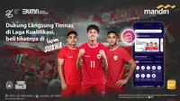 Bank Mandiri Jual Tiket Timnas Garuda Menuju Piala Dunia 2026 di Livin’ Sukha/Istimewa.
