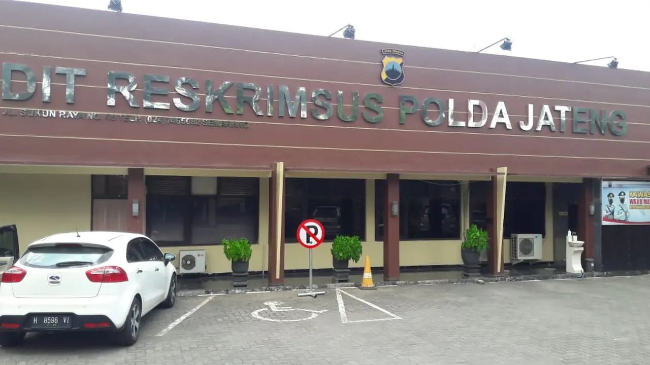 Ditreskrimsus Polda Jateng. (Liputan6.com/Ahmad Adirin)