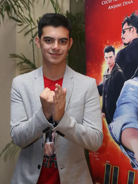 Cicio Manassero akan bersikap profesional ketika ia memerankan sosok karakter antagonis. Bahkan ia tak takut jika kelak akan dibenci oleh penonton. (Andy Masela/Bintang.com)