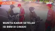 Beredar video viral terkait aksi kabur seorang wanita dari SPBU. Aksi tersebut berada di SPBU Cisangkan, Cimahi