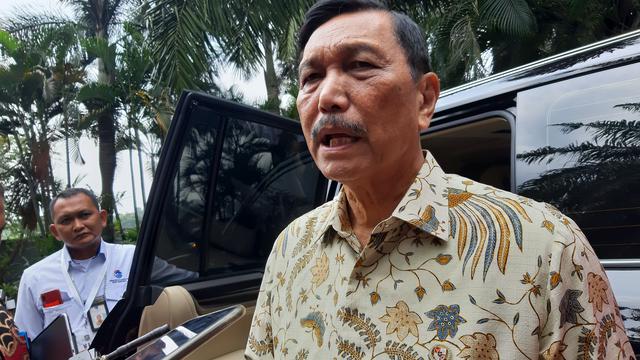 Menteri Koordinator Bidang Kemaritiman dan Investasi Luhut Pandjaitan.
