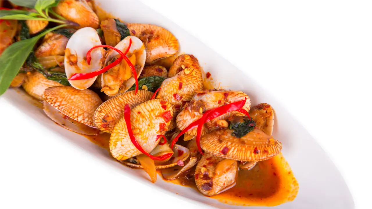 kerang asam manis pedas