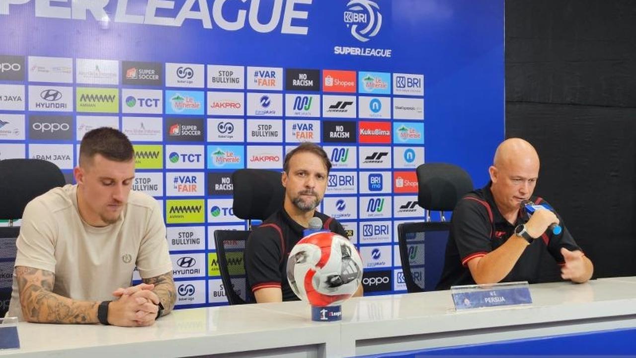 Mauricio Souza Tegaskan Persija Tetap Kompetitif Meski Hasil Kurang Memuaskan