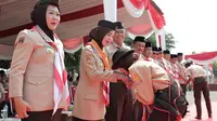 Siti Atikoh Ganjar Nilai Gerakan Pramuka dapat Cegah Kasus Bullying