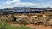 Ilustrasi bahan baku nikel di salah satu smelter yang berlokasi di Maluku. (Deon/Liputan6.com)