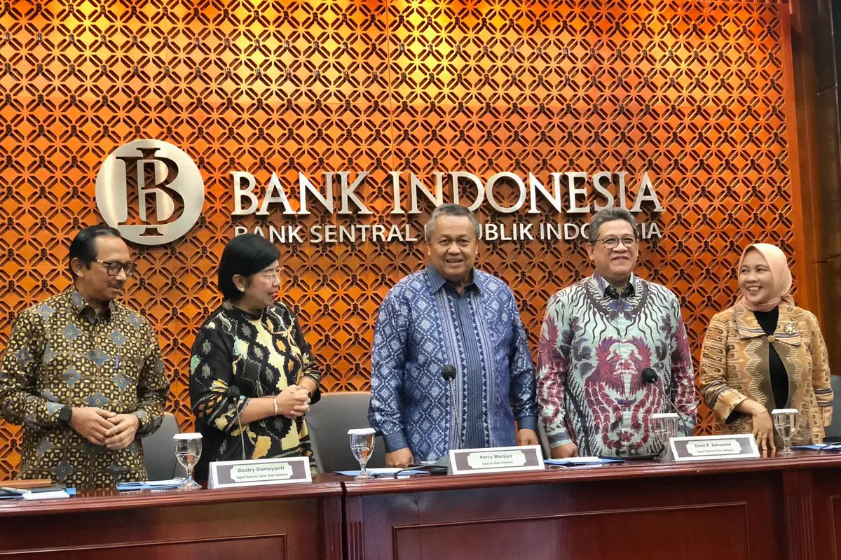 Bank Indonesia (BI) resmi kembali mempertahankan suku bunga acuan, atau BI 7-Day Reverse Repo Rate (BI7DRR) sebesar 5,75 persen