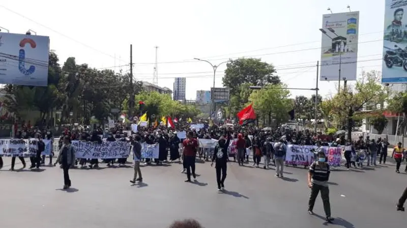 Demo Mahasiswa di Solo