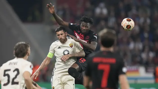 Foto: Tahan Imbang AS Roma, Bayer Leverkusen Lolos ke Final Liga Europa sekaligus Ukir Rekor Tak Terkalahkan Terpanjang di Eropa