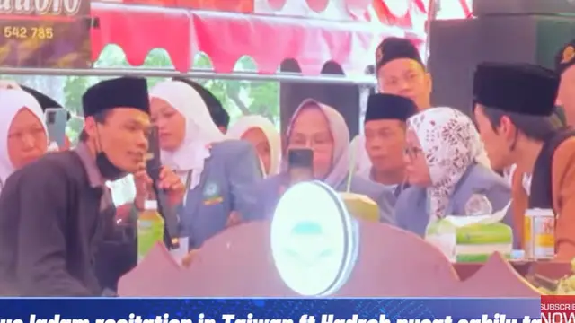 Jemaah ST Nyell Taiwan yang mualaf (SS: YT Edo Mbolang)