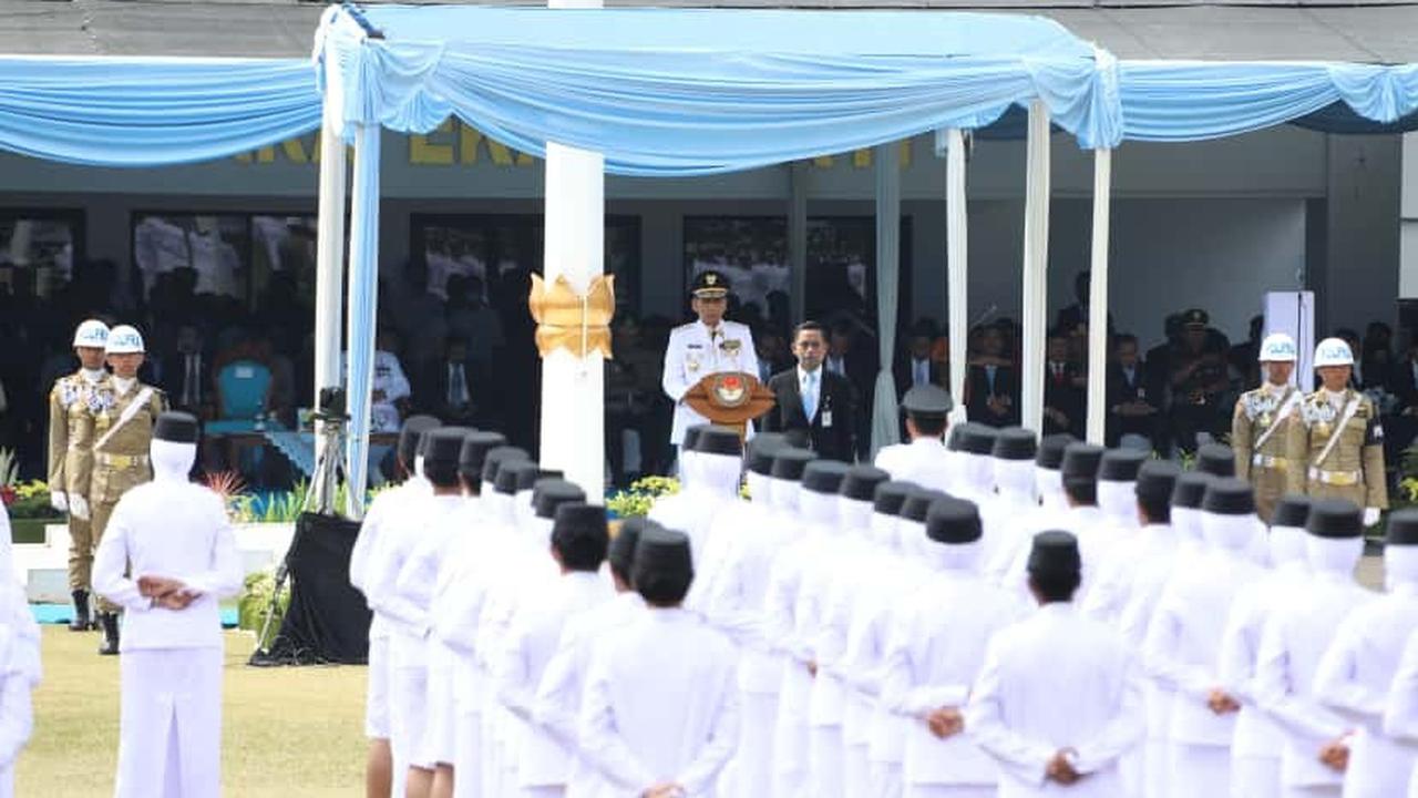 Wamendagri Akhmad Wiyagus Pimpin Upacara Pengukuhan Praja Pratama IPDN Angkatan XXXVI