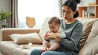 Bayi Gumoh Berlebih Tak Selalu Tanda GERD