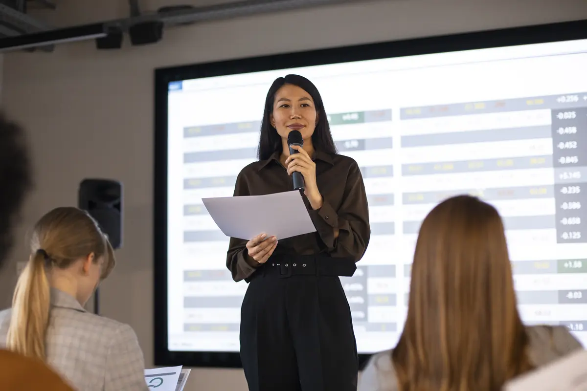 public speaking women