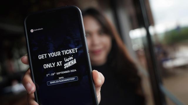 Ilustrasi Promo Tiket MotoGP Mandalika 2024 di Livin’ Bank Mandiri