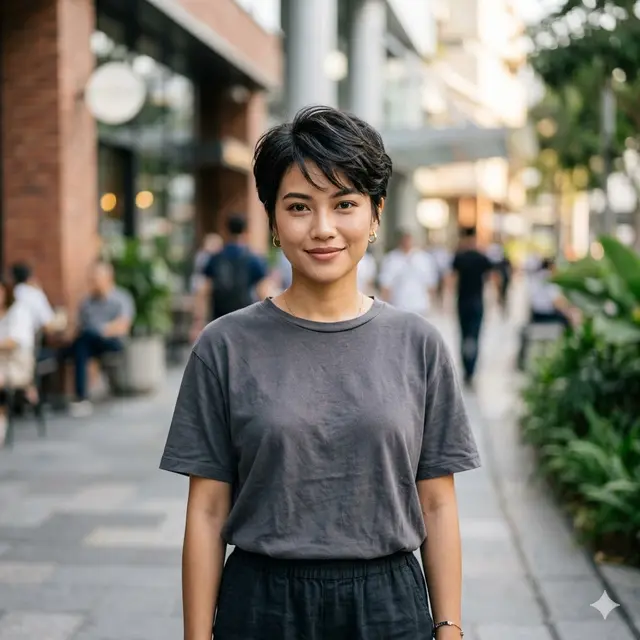 Model Rambut Wanita Pendek Kayak Cowok