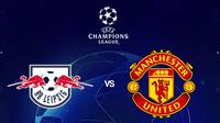 Liga Champions - RB Leipzig Vs Manchester United (Bola.com/Adreanus Titus)