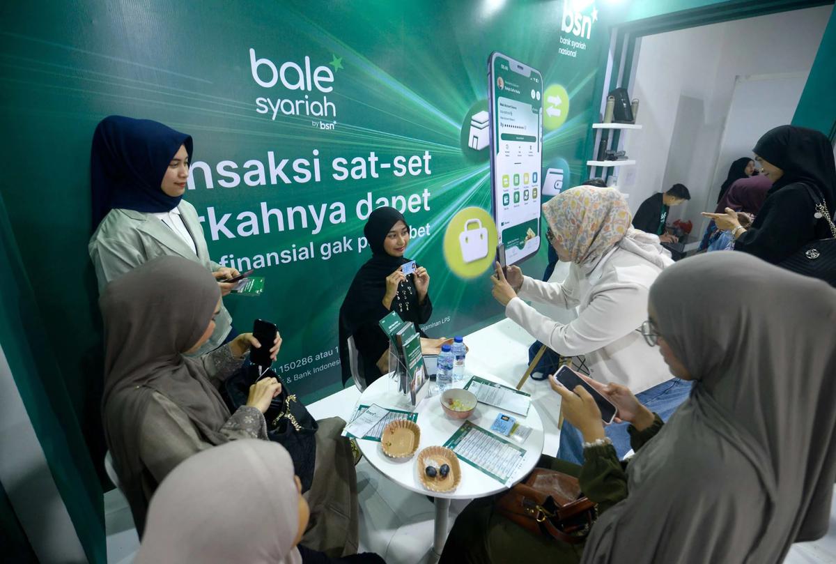 FOTO: Bank BSN Perluas Akuisisi Nasabah Melalui Abaya Pavilion