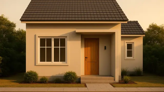 Model Rumah Sederhana Minimalis 6x8