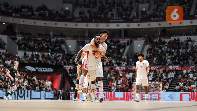 Foto: Timnas Futsal Indonesia Tumbangkan Australia dalam Laga Bersejarah di Indonesia Arena