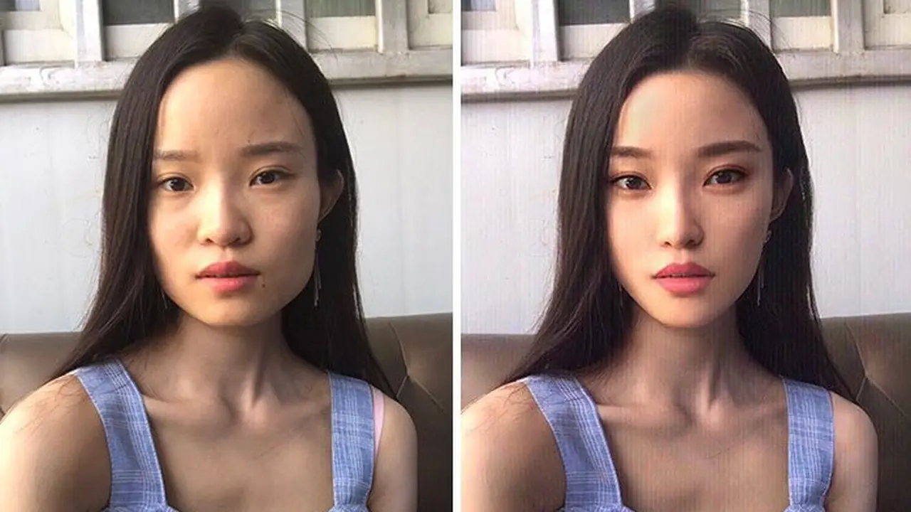 hasil edit foto sangat berbeda dengan asli