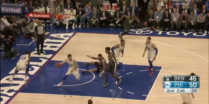 VIDEO : Cuplikan Pertandingan NBA, Sixers 121 vs Nets 95