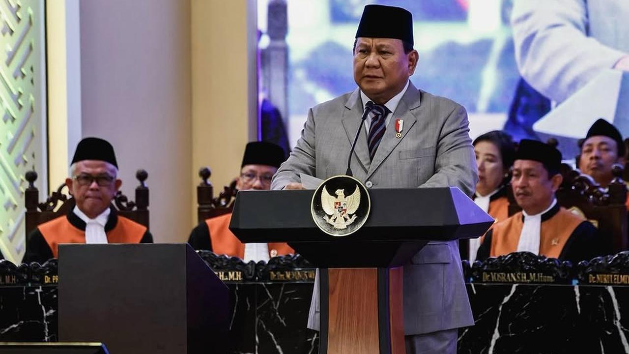 VIDEO: Pidato Sangar Prabowo Kepalkan Dua Tangan di Podium, Beri Pesan Tegas ke Hakim Bikin Merinding