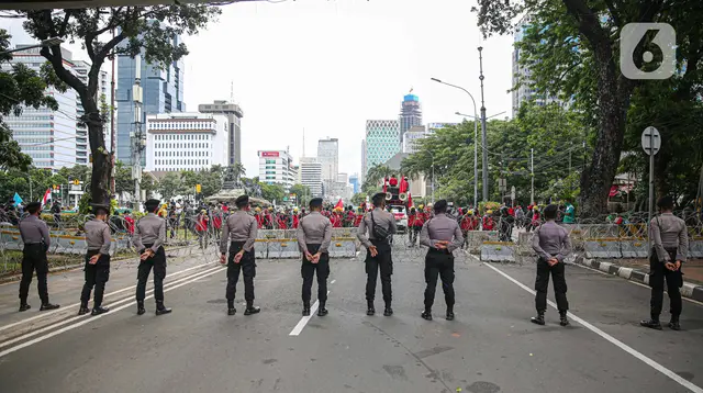 Lokasi Demo di Jakarta Hari Ini, Ratusan Polisi Siaga