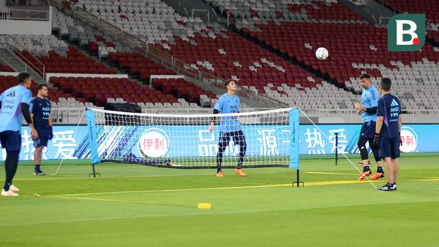 Latihan Resmi Timnas Argentina