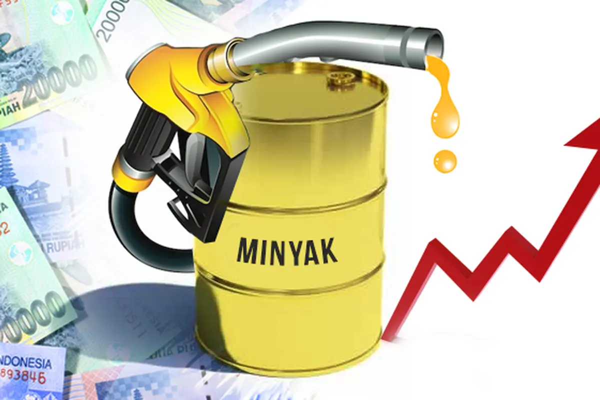 Ilustrasi Harga Minyak Naik
