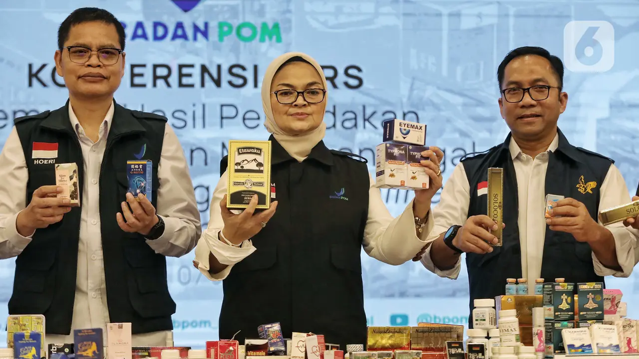 BPOM RI Sita Ribuan Obat Ilegal dari Marketplace