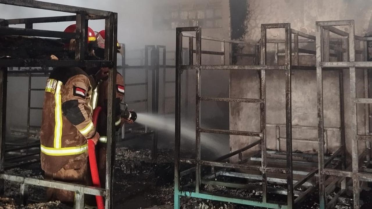 Asrama Santri di Garut Hangus Terbakar