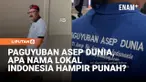 Nama-nama lokal Indonesia seperti Asep kian jarang terdengar, seiring bergesernya tren penamaan anak mengikuti perkembangan zaman. Melalui Paguyuban Asep Dunia, para anggotanya berharap nama Asep dapat terus dilestarikan dan tetap hidup di tengah mas...