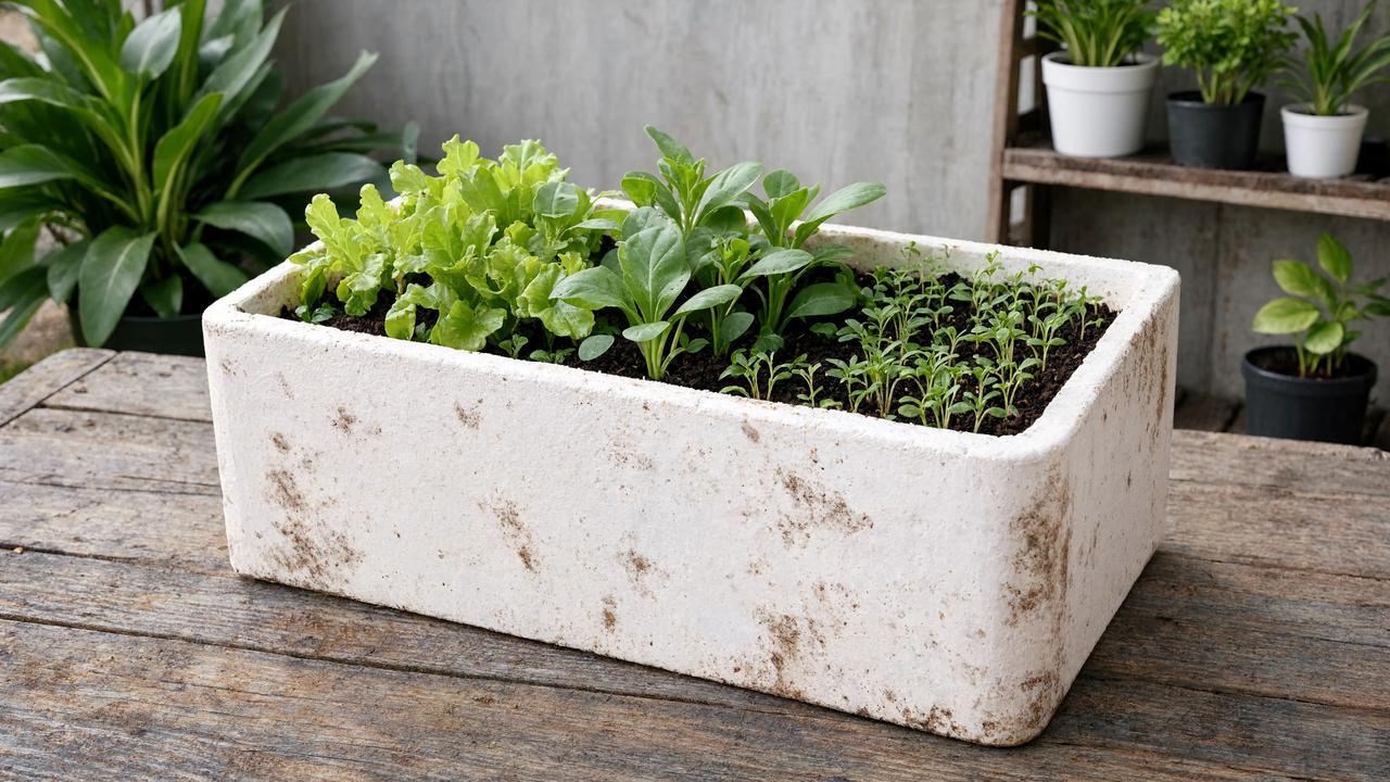 Kotak Styrofoam Bekas