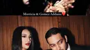 Tak kalah memukau, Anya Geraldine dan kekasih tampil serba hitam ala Morticia-Gomez Addams. [Instagram/anyagerakdine